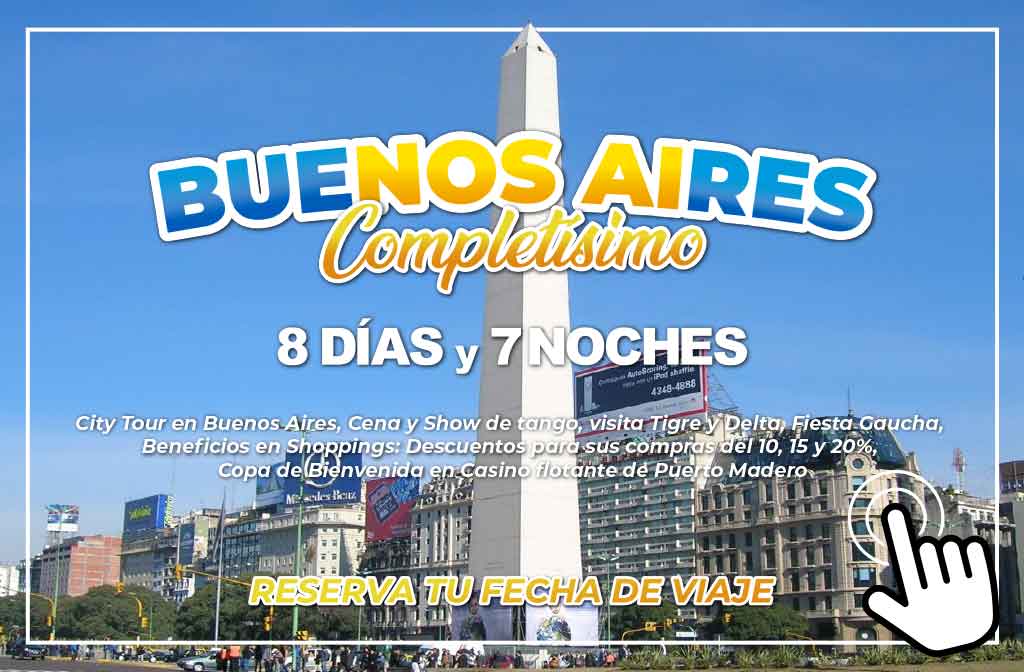 Buenos Aires Completísimo 8 Días 7 Noches - Paipa Tours