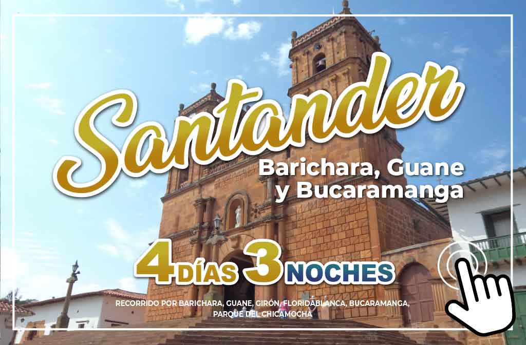 Santander 4 Días 3 Noches - Paipa Tours