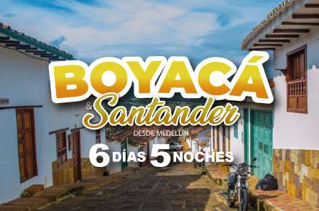 Boyacá y Santander 6 días 5 noches - Paipa Tours