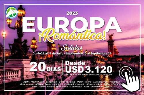 EUROPA 2023 - Europa Romántica - Paipa Tours