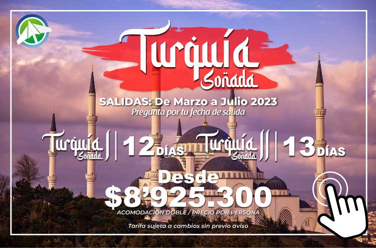 Plan Turquía Soñada 1 y 2 - 12 o 13 días - PAIPA TOURS