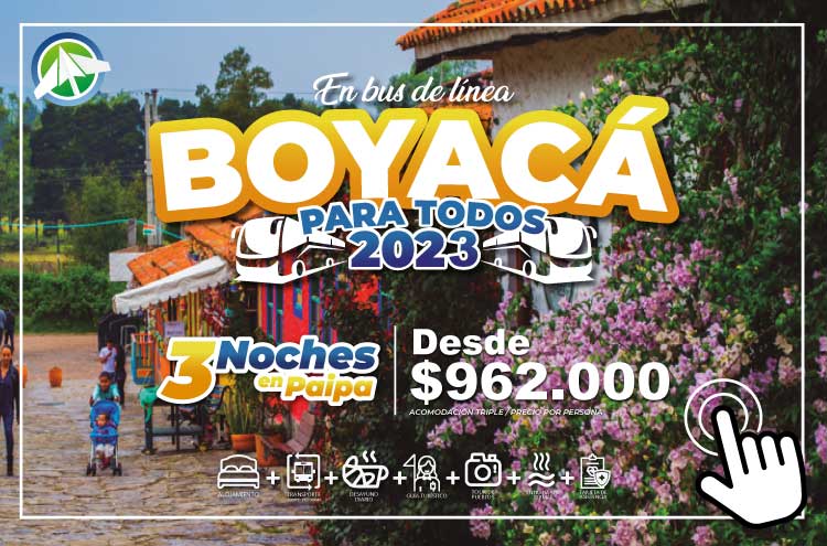 Viajes a Boyacá para todos en bus de línea desde Bogotá - Paipa Tours 2023