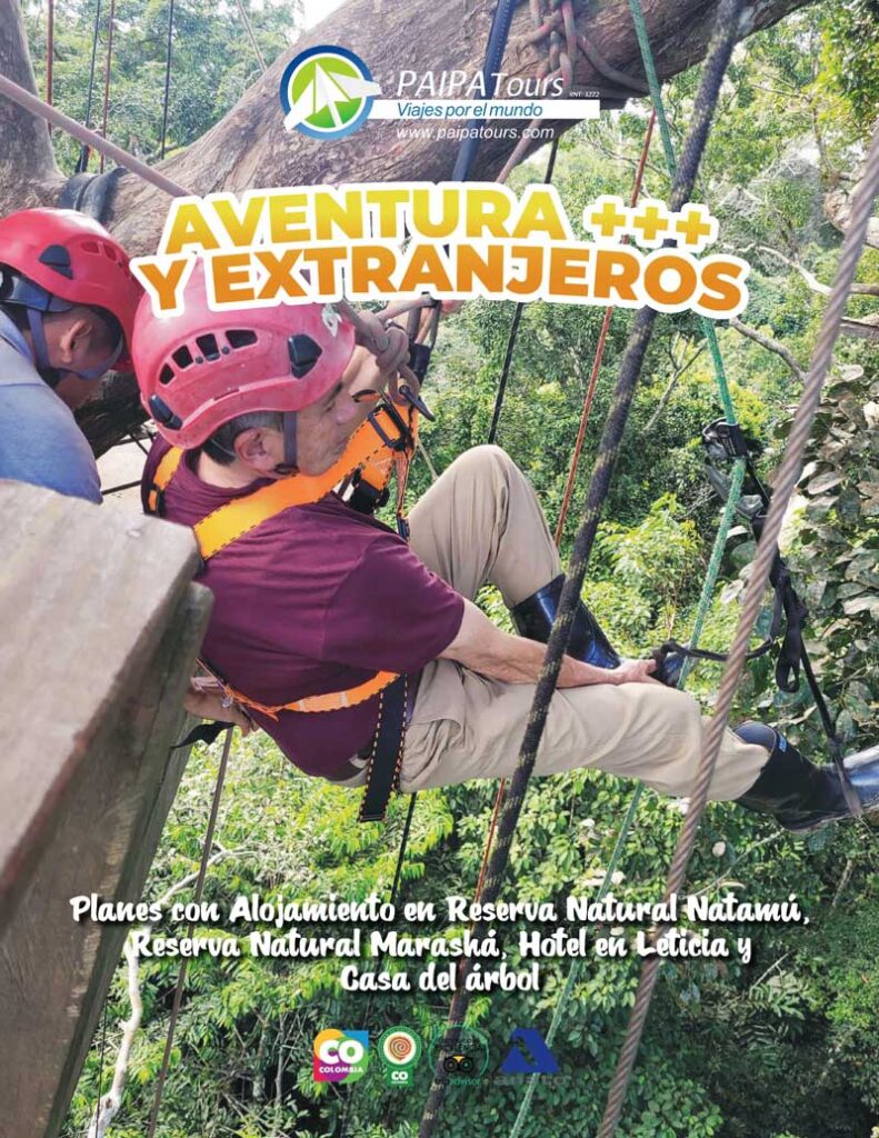 Planes al Amazonas 2023 PAIPA TOURS - Aventura +++ y Extranjeros