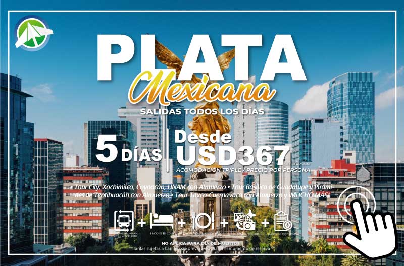Plata Mexicana 5 días 4 noches - Paipa Tours