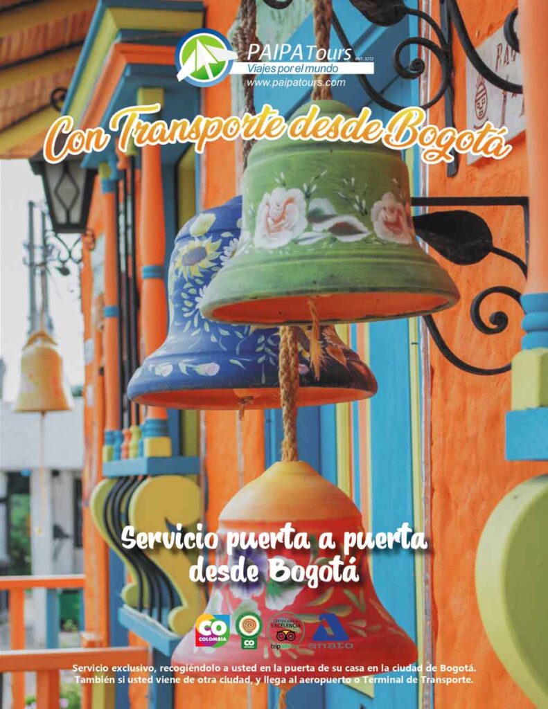 Planes Viajes a Boyacá con transporte Puerta a Puerta desde Bogotá - Paipa Tours