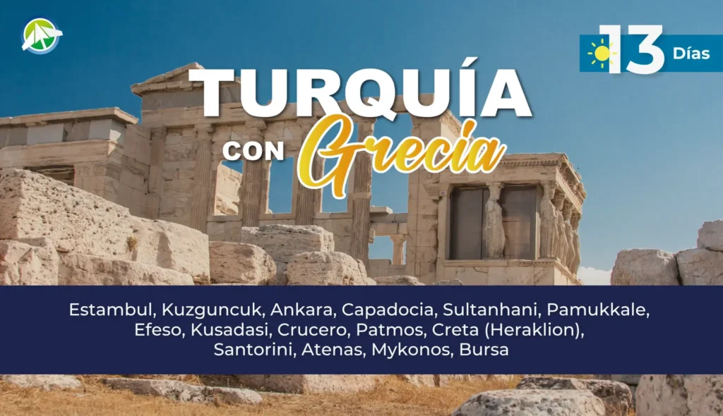 Tour a Turquía con Grecia desde Colombia con Paipa Tours